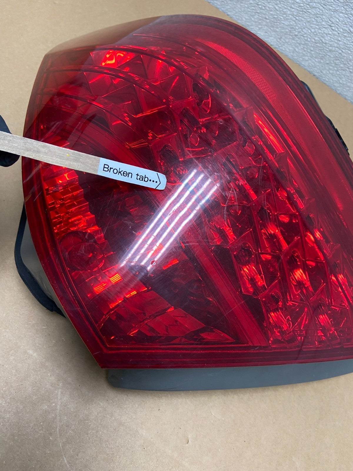 2006 - 2007 Honda Accord Right Passenger Side Tail light Oem Z6553 DW3