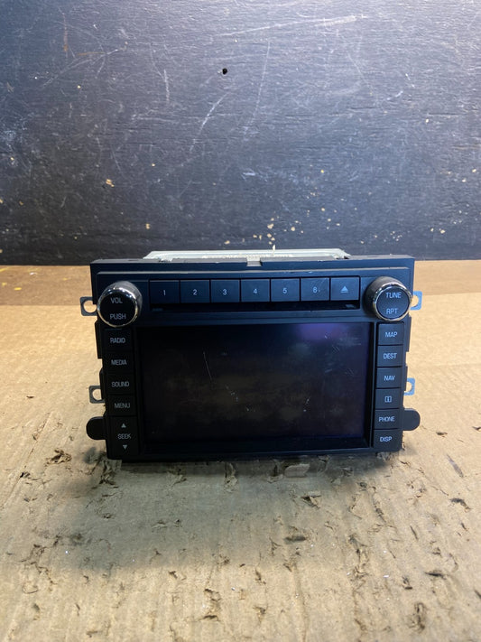 2010 - 2013 Ford Edge AM FM Radio Stereo Screen Display CD Player Oem y7530  DG0