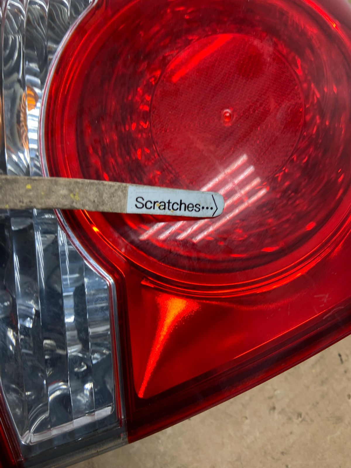 2011 2012 2013 2014 Chevrolet Cruze Left Driver LH Side Tail Light AC3030 LK3