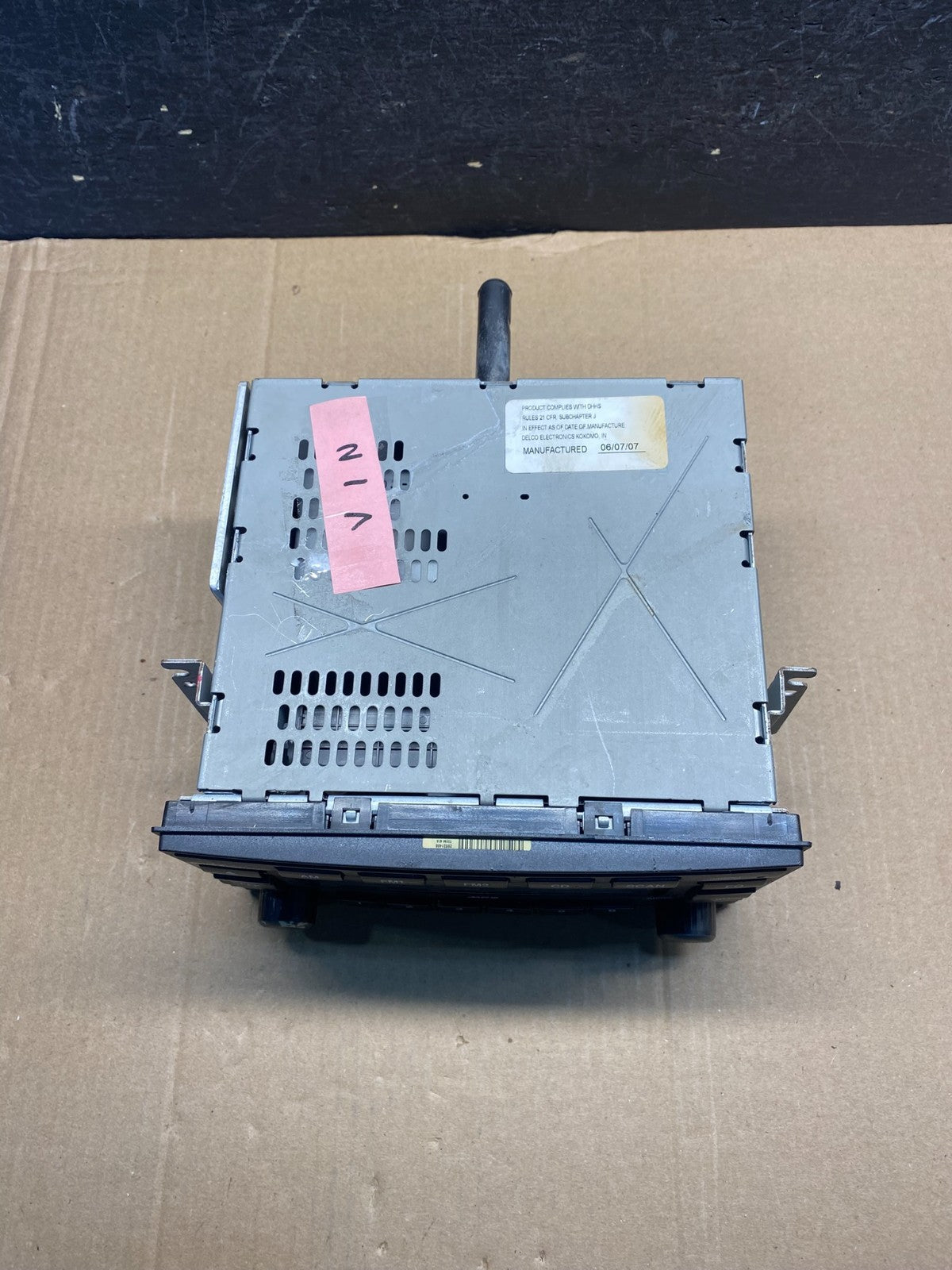 2007 2008 2009 Kia Sorento AM/FM CD Player Radio AE7510 DG3