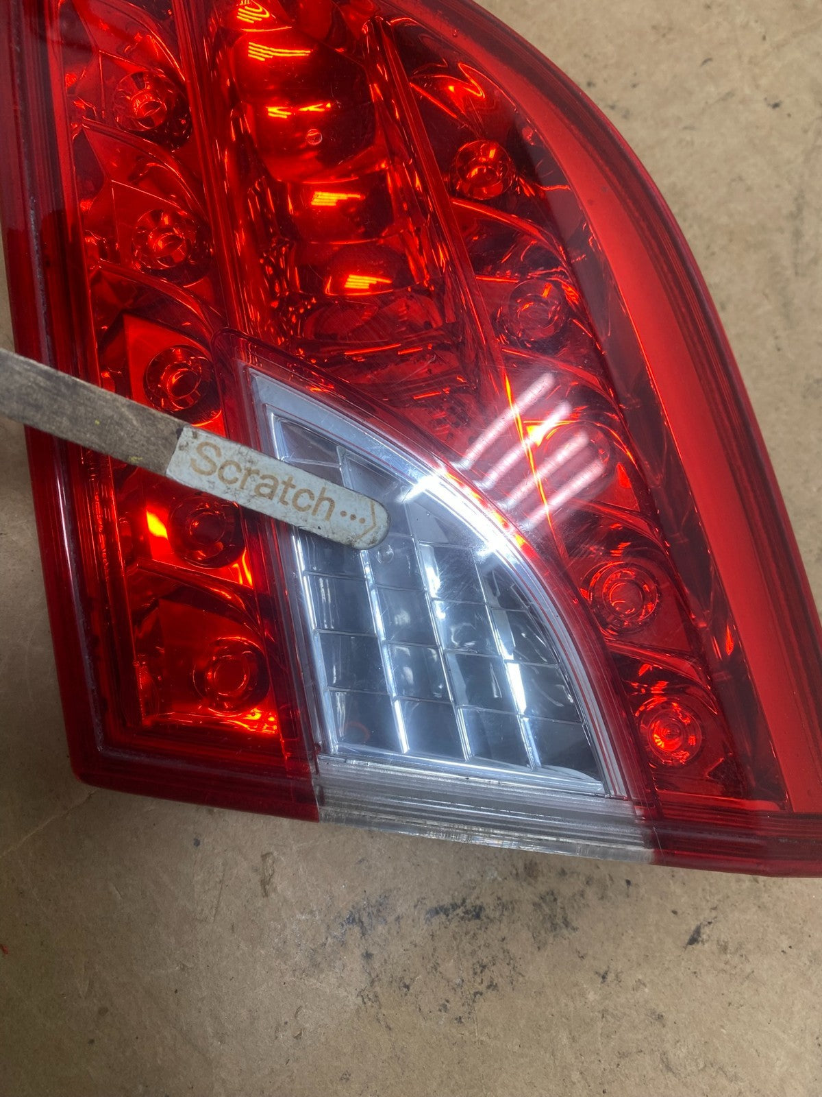 2013 2014 2015 Nissan Sentra Led Right Passenger Inner Tail Light Oem X5256 DW3