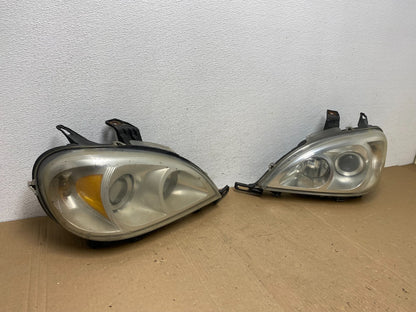 2002 - 2005 Mercedes ML ML350 ML500 Left+Right Side Halogen Headlights AC5787 DW2