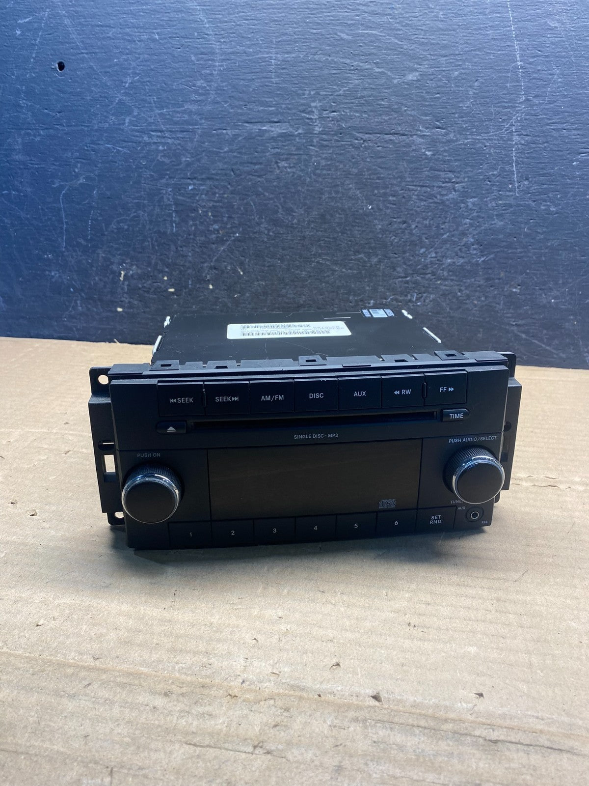 2007-2012 Chrysler Dodge Jeep Ram Radio CD MP3 AUX Receiver AF3988 DW0