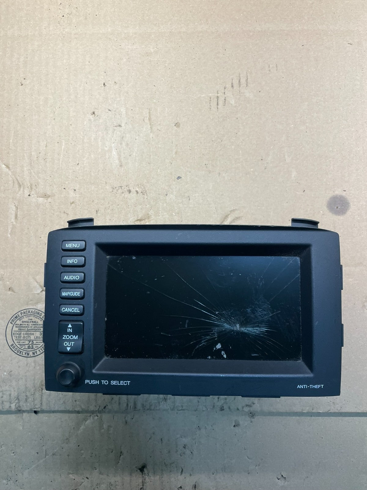 2006-2008 Honda Pilot Center Navigation Radio Screen Display Oem V6727 DG0