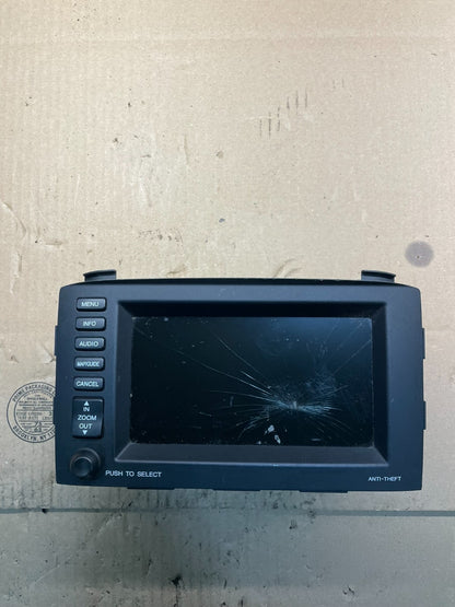 2006-2008 Honda Pilot Center Navigation Radio Screen Display Oem V6727 DG0