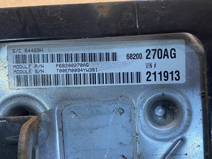 2014 Dodge Journey 2.4L ECU ECM Engine Computer Module p68200270ag AG4032 DG2
