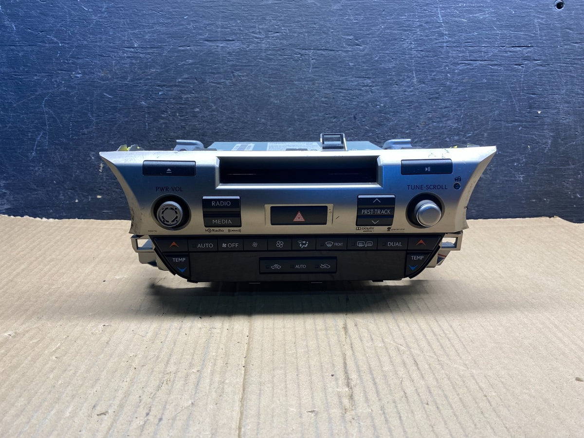2013 2014 Lexus ES300H ES350 Am Fm Cd Player Radio Climate Control ai0216 DG0