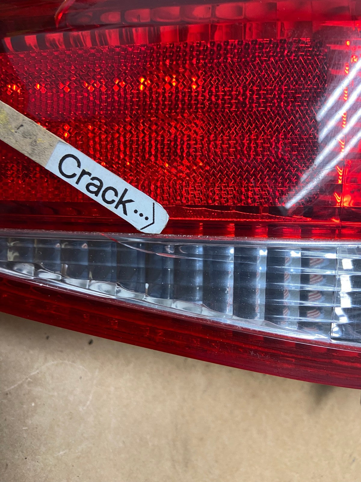2003 to 2004 Honda Accord Sedan Left Driver Lh Side Tail light AE2929 LK5