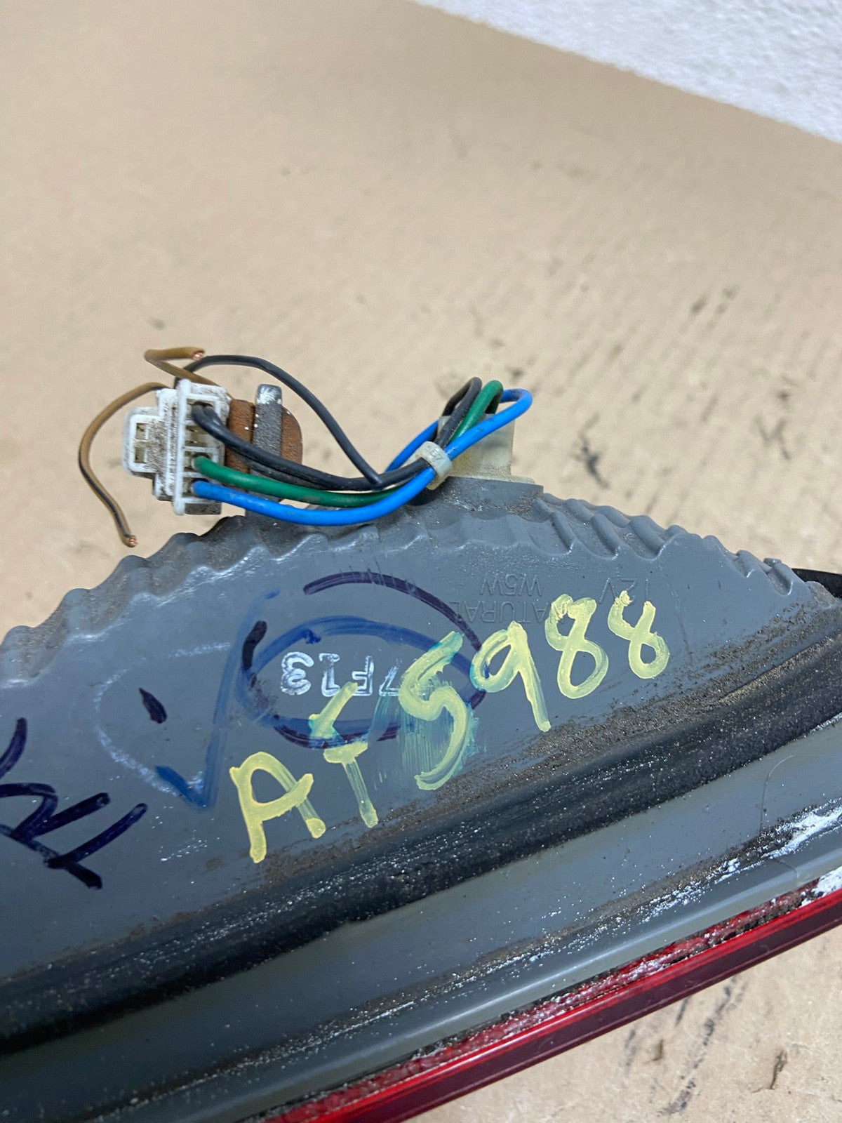 2011 2012 2013 Hyundai Elantra Inner Tail Light Right Passenger AF5988 LK6