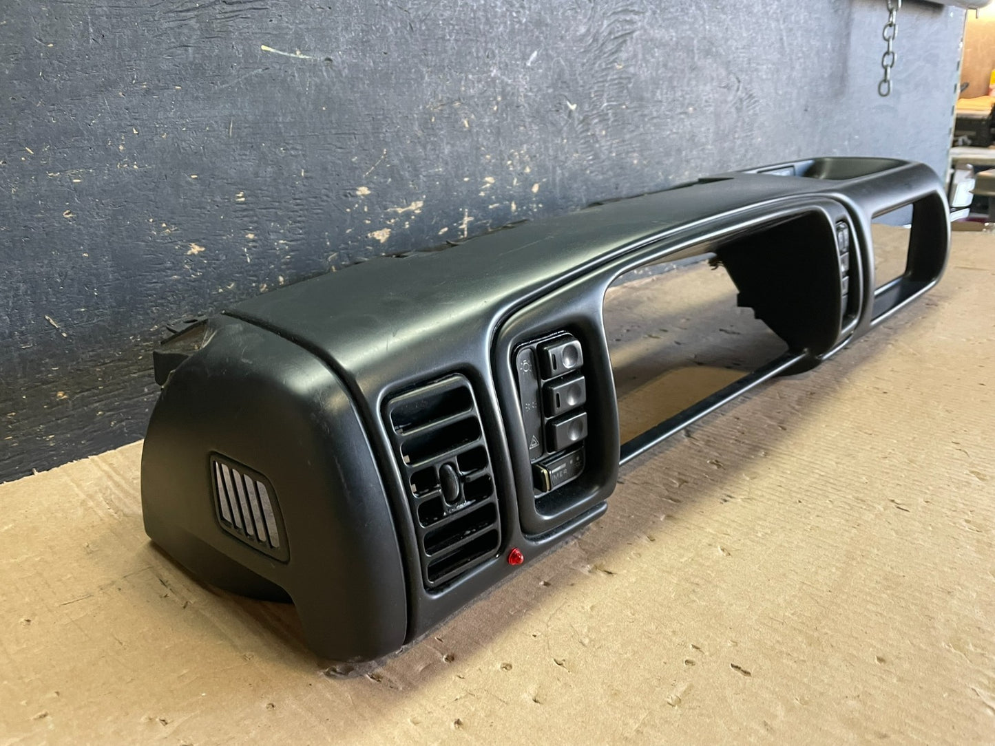 1994 to 1995 Dodge Caravan Dash Pad Instrument Cluster Trim Bezel Vent A21841