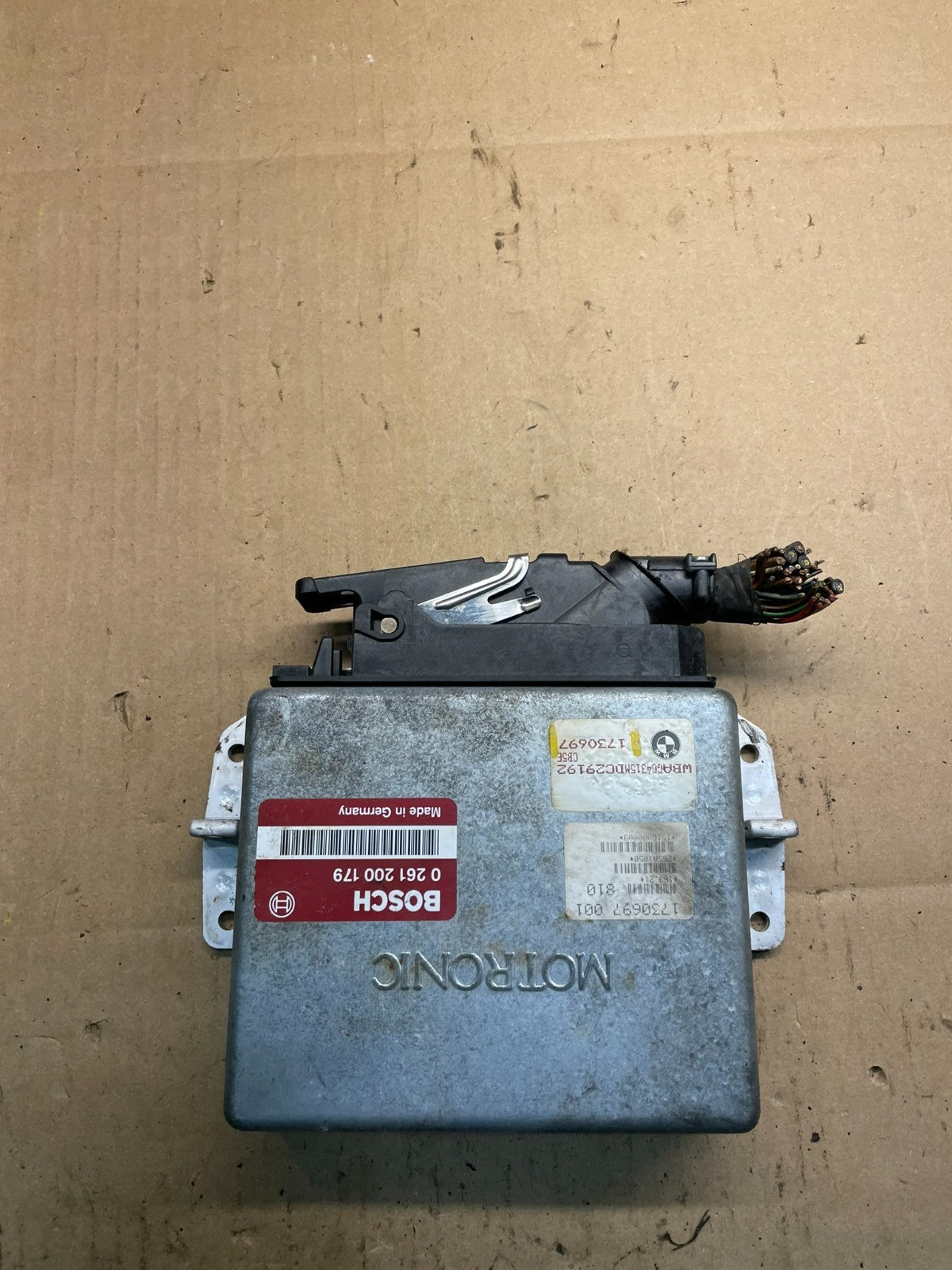 1989 to 1993 BMW 535i Engine ECU ECM Computer Module 1730697 W6710 DG0