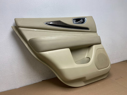 2013 2015 Infiniti JX35 QX60 Rear Left Driver Door Trim Panel AG3301 DG2