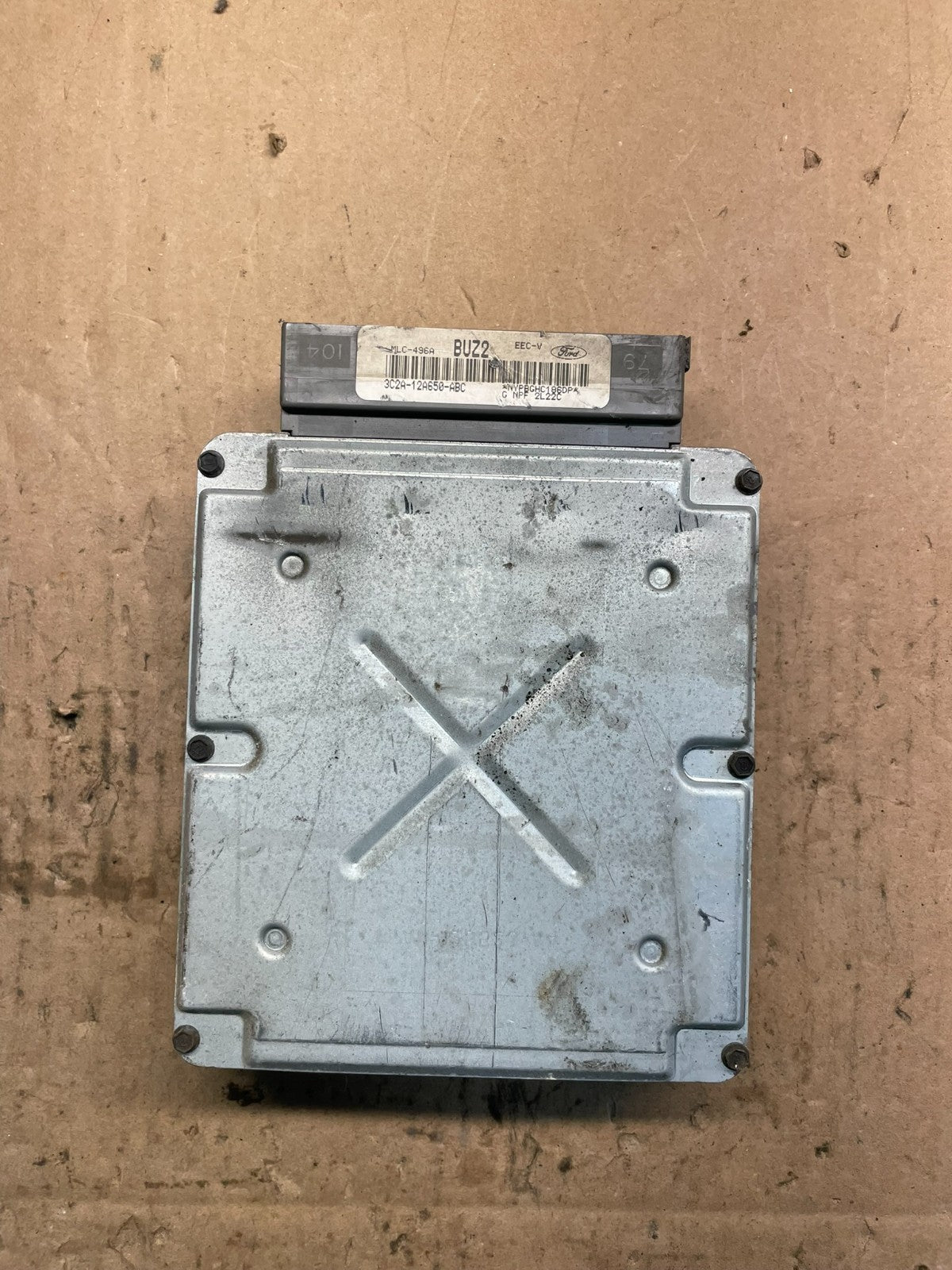 2003 Ford E250 5.4L Van Engine Control Computer Module 3C2A-12A650-ABC S8222 DG0