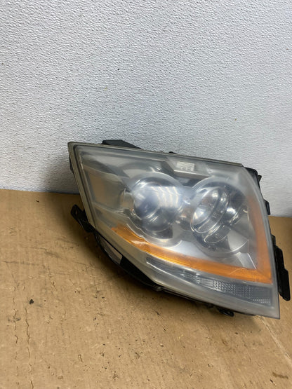 Halogen 2008 to 2014 Cadillac CTS Headlight Left Driver LH Side AD1205 DW2