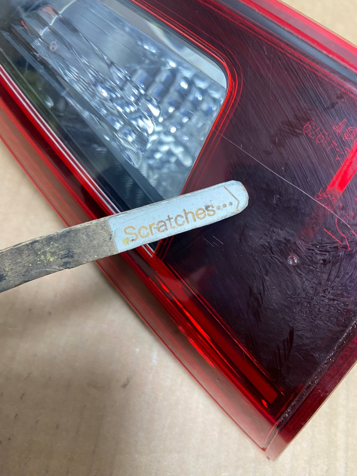 2014 2015 2016 Mazda 3 Left Driver Lh Side Inner Tail Light AI3762 LK3