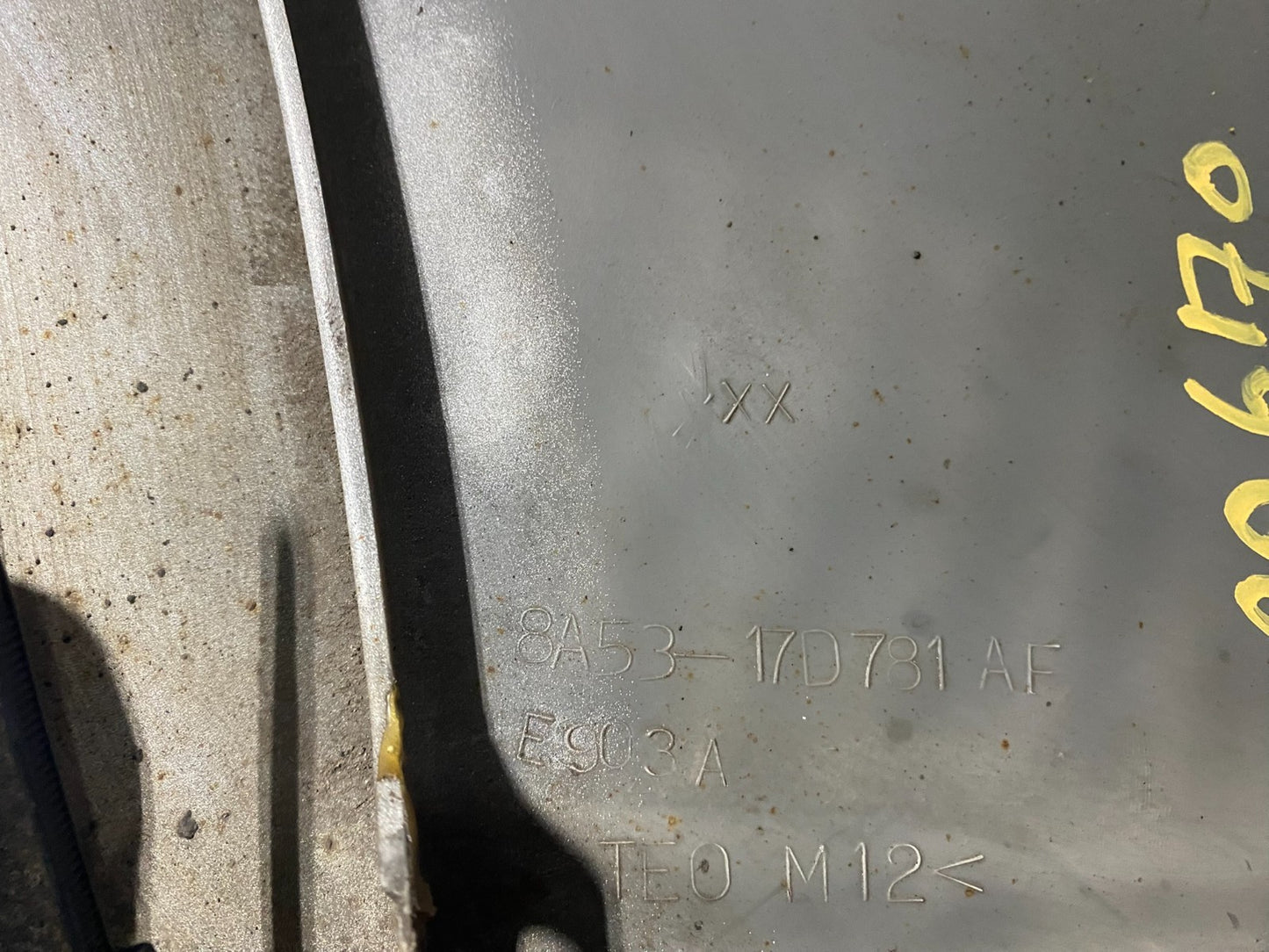 2009 to 2012 Lincoln MKS Rear Bumper Cover OEM AA617015