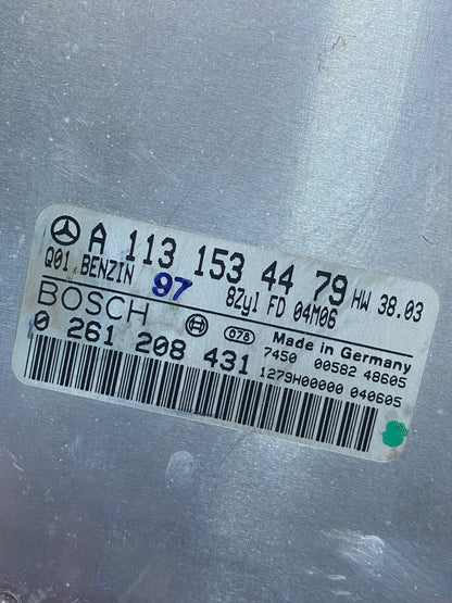 2003 2006 Mercedes R230 SL500 ECU ECM Engine Control Module AI9819 DW2