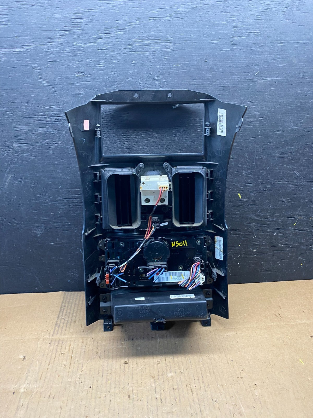 2008-2010 Dodge Grand Caravan Radio Bezel Climate Control Heat AC Heater N5011 D6