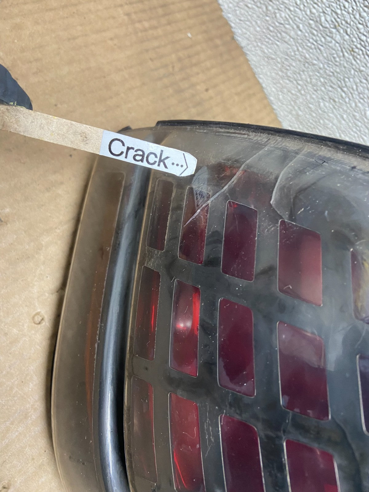 1988 to 1991 Pontiac Grand Prix Left Driver LH Side Tail Light AA64105