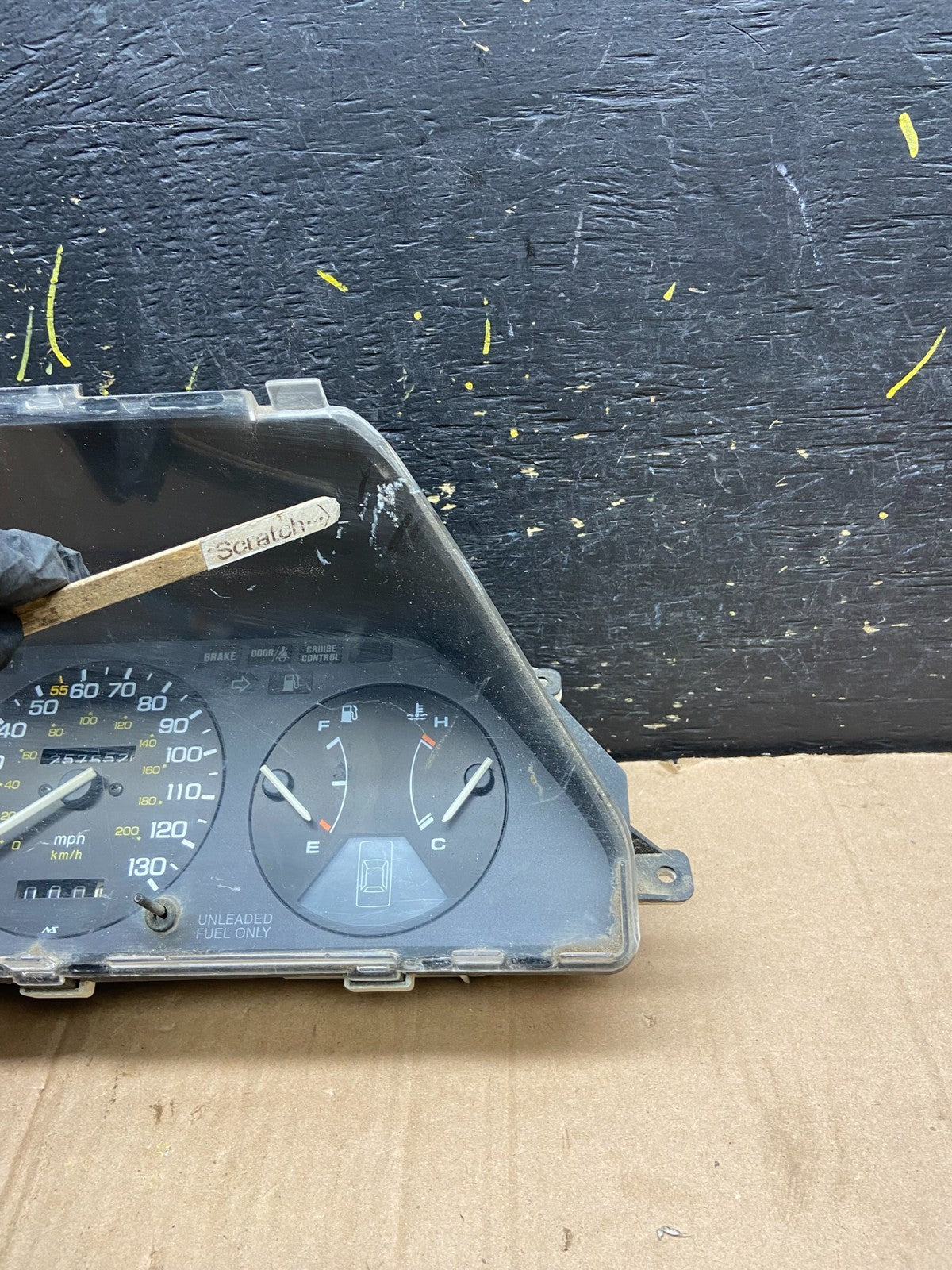 1986 to 1989 Honda Accord LXI OEM Used Auto Gauge Cluster AA81051