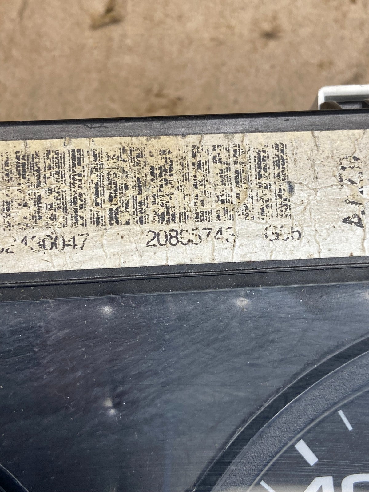 2007 to 2014 Chevrolet Silverado Sierra Cluster Gauge Speedometer ECM AB9842 DG5