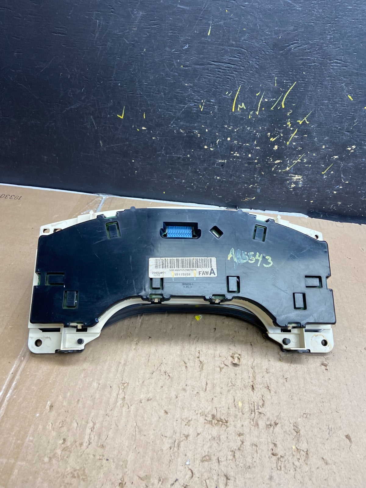 2006 2007 Chevy Duramax Diesel 3500 Van Cluster Gauge Speedometer ab5543 DG4