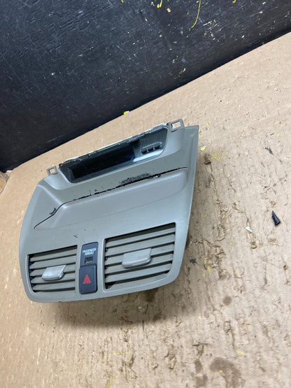 2007 - 2013 Acura MDX Front Dash Tray Center Console Air Vents Hazard T8442 DG2