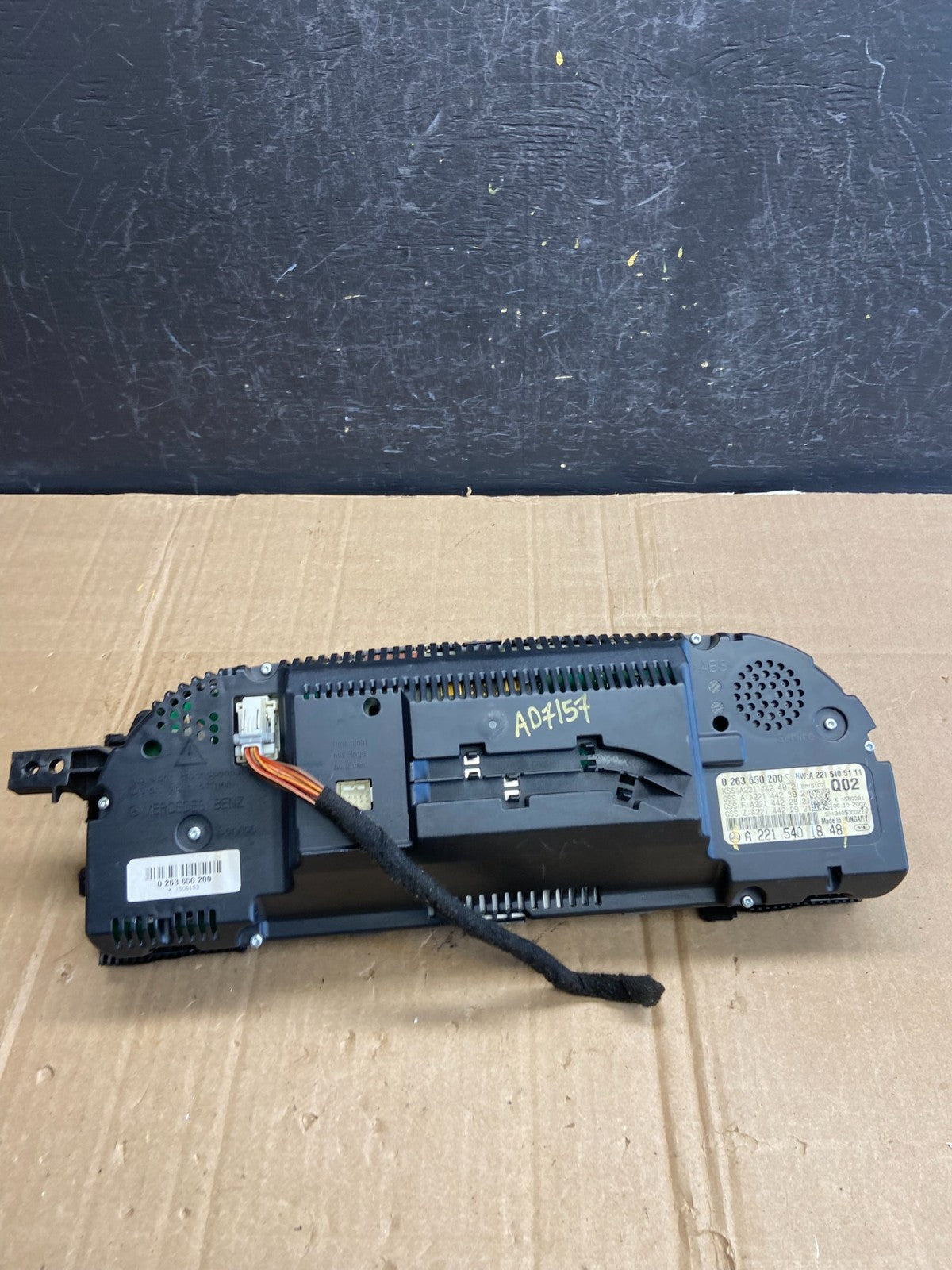 2007 - 2009 Mercedes W221 S550 CL550 Instrument Cluster Speedometer AD7157 DG5