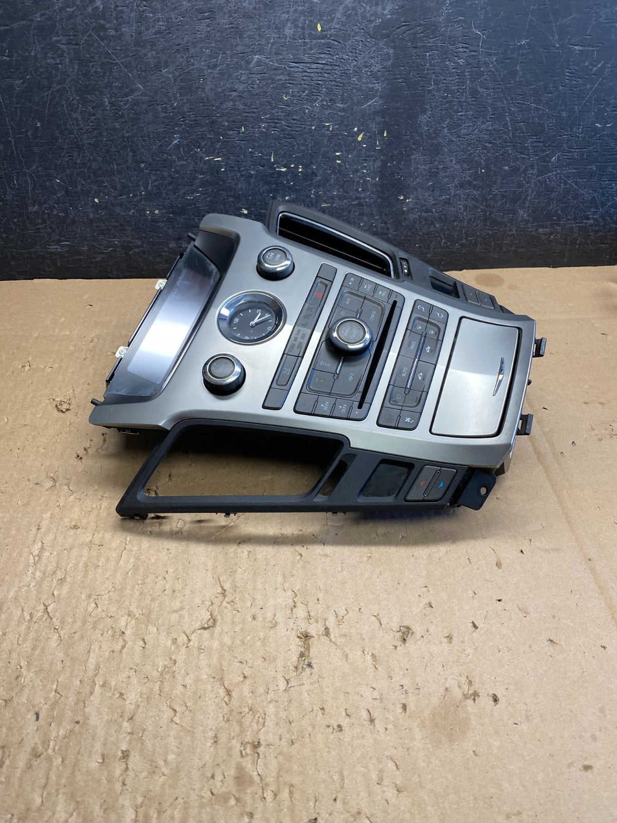 2009-2013 Cadillac CTS A/C Heater Radio Climate Control Panel Bezel OE AJ1603 DG1