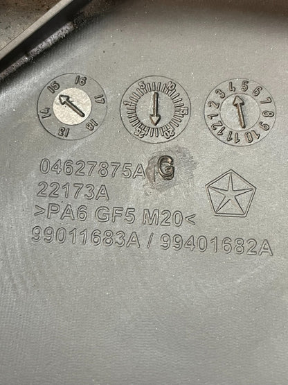 2015 to 2017 Chrysler 200 Engine Cover Top Lid Cover ad8617 DG6