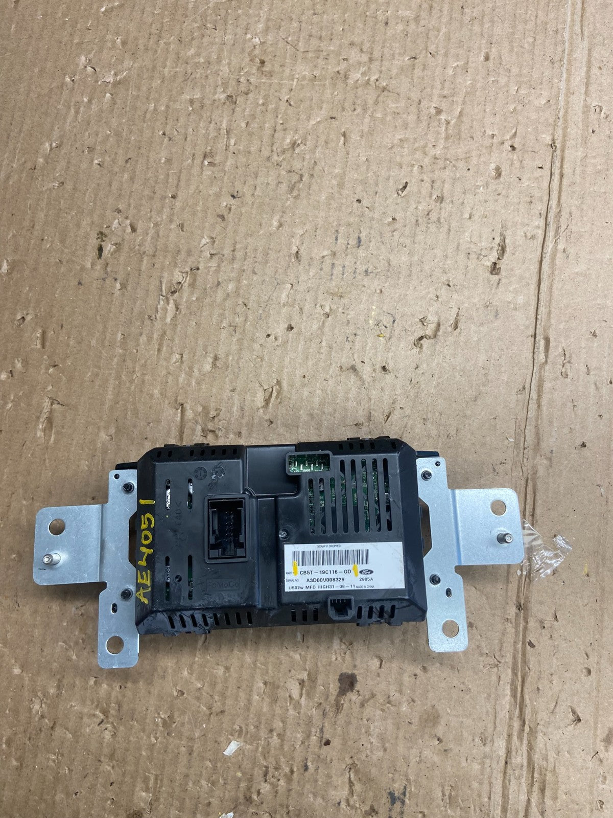 2012 - 2014 Ford Explorer Bluetooth Radio Display Screen ae4051 DG3