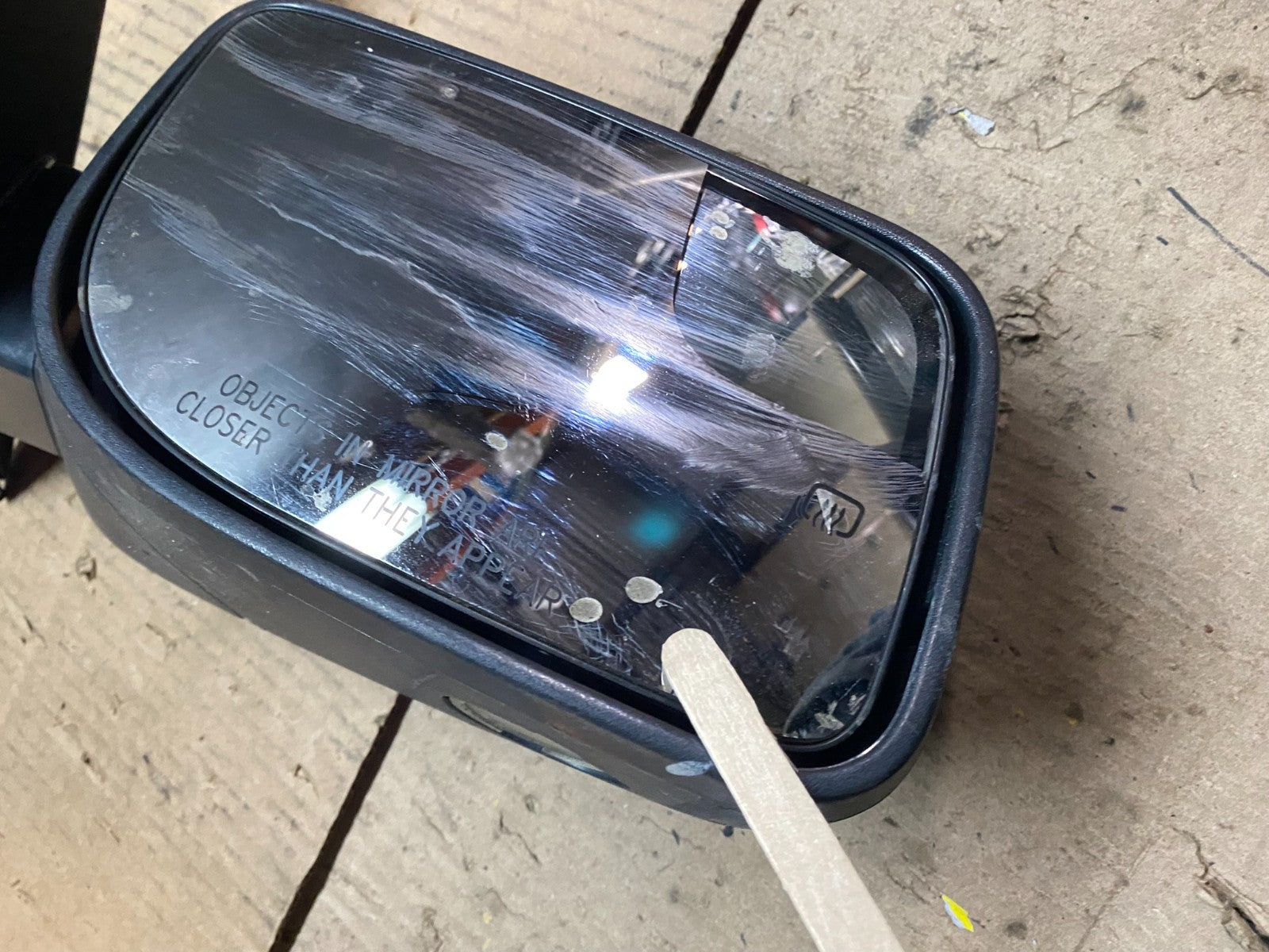 2009-2012 Ford Flex Right Passenger RH View Door Heated Mirror X9657 DG11