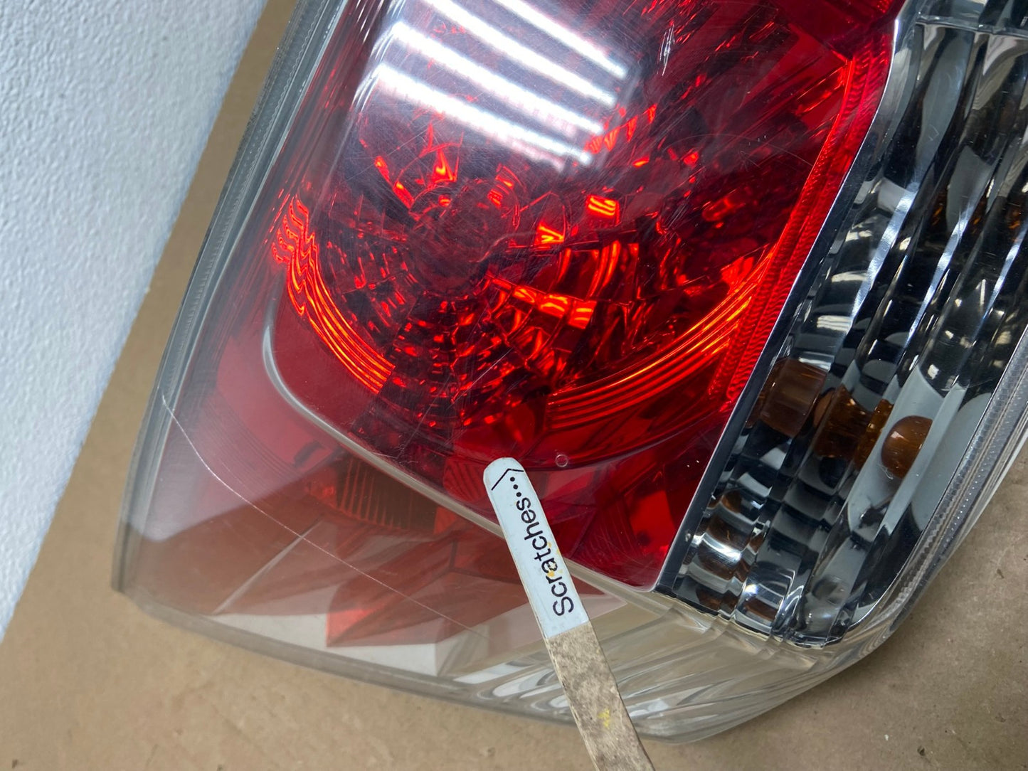 2008 to 2012 Honda Accord Sedan Tail light Left Driver LH Side AB6447 LK3