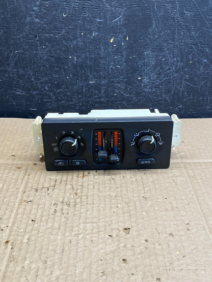 2003-2006 GMC Chevrolet Envoy Trailblazer Climate Control A/C Panel AC9556 DG0