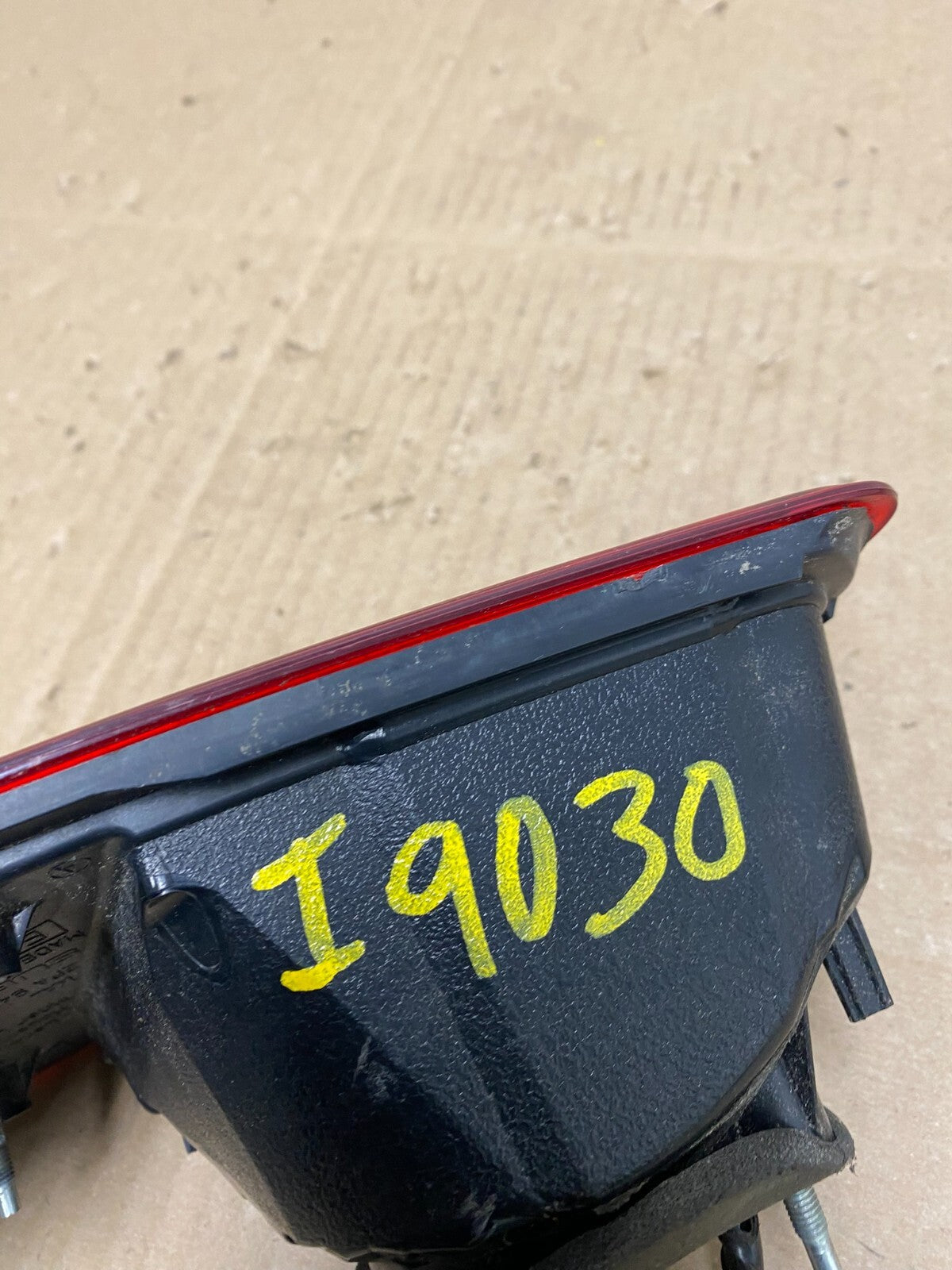 2010-2014 Subaru Legacy Left Driver LH Side Tail Light Inner OEM I9030 DW7