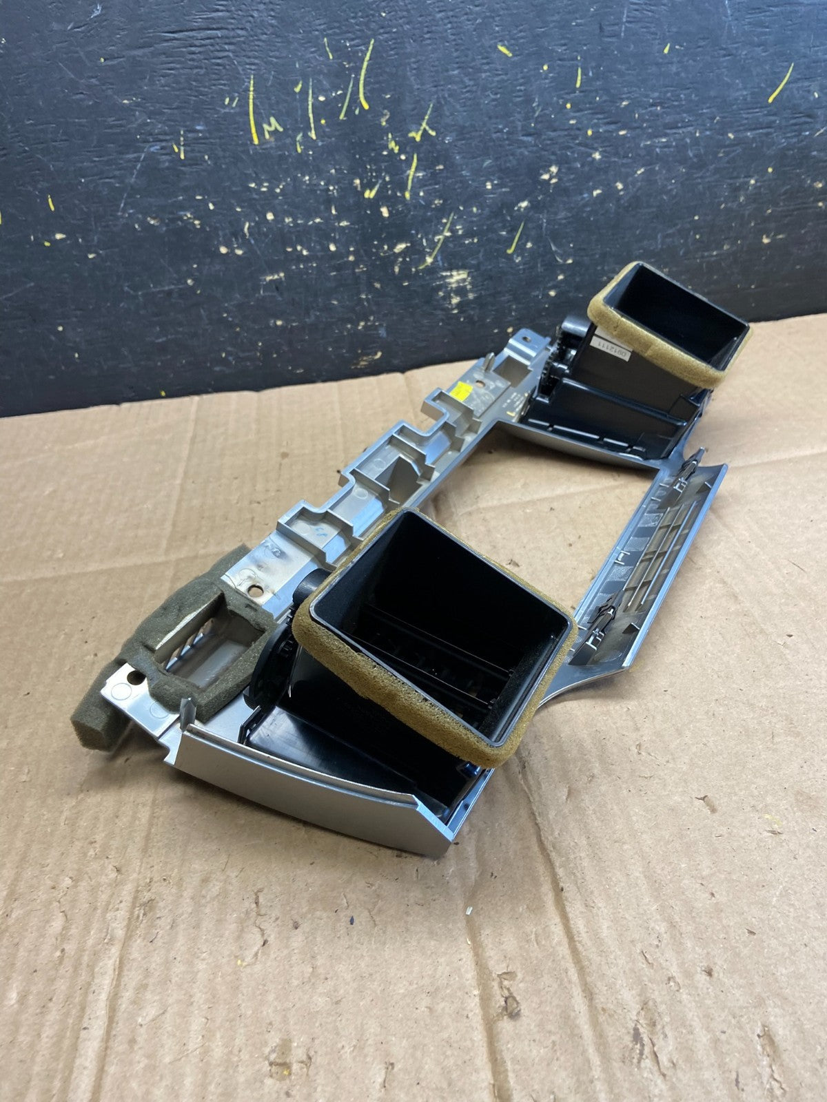 2009 2010 2011 2012 Lincoln MKS Center Radio Bezel Trim Silver OEM aa4865 DG4