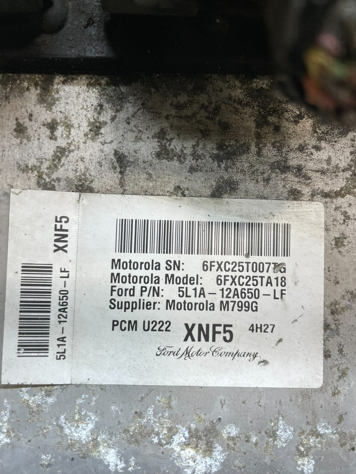 2005 Ford Expedition 5.4L Engine Control ECM 5L1A-12A650-LF R3702 DG4