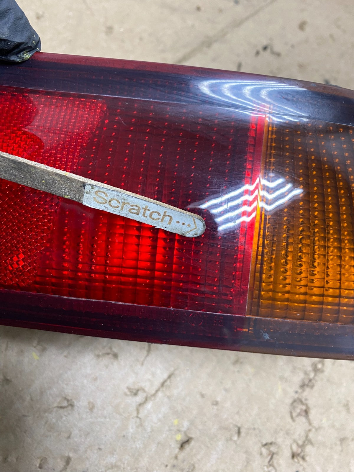 1997 1998 1999 Toyota Camry Tail Light Right Passenger Rh Side Oem X2593 DW3
