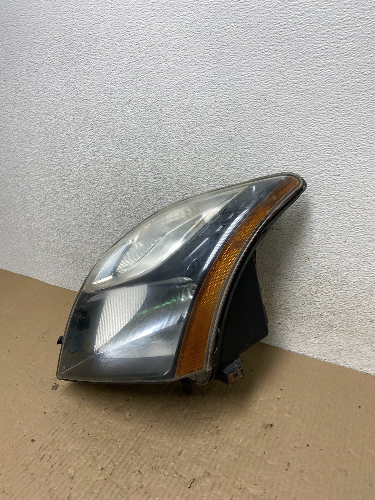 2010 - 2012 Nissan Sentra Halogen Left Driver LH Side Black Headlight AE9753 DW1