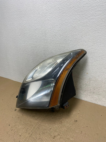 2010 - 2012 Nissan Sentra Halogen Left Driver LH Side Black Headlight AE9753 DW1