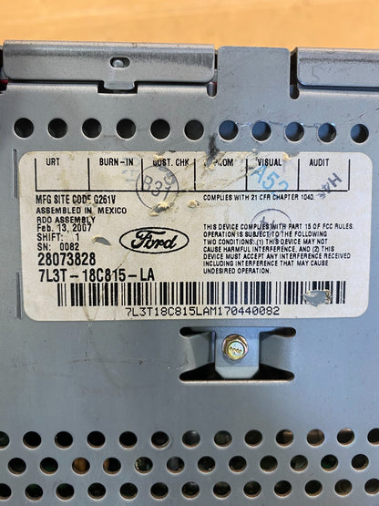 2004 2010 Ford F150 Radio Stereo Audio AM/FM AD6589 DG6