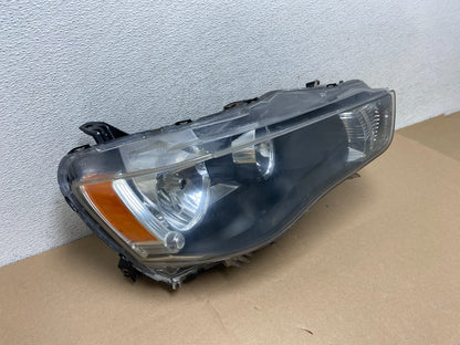 2008-2015 Mitsubishi Lancer Right Passenger Side Headlight Halogen AG6574 DW2