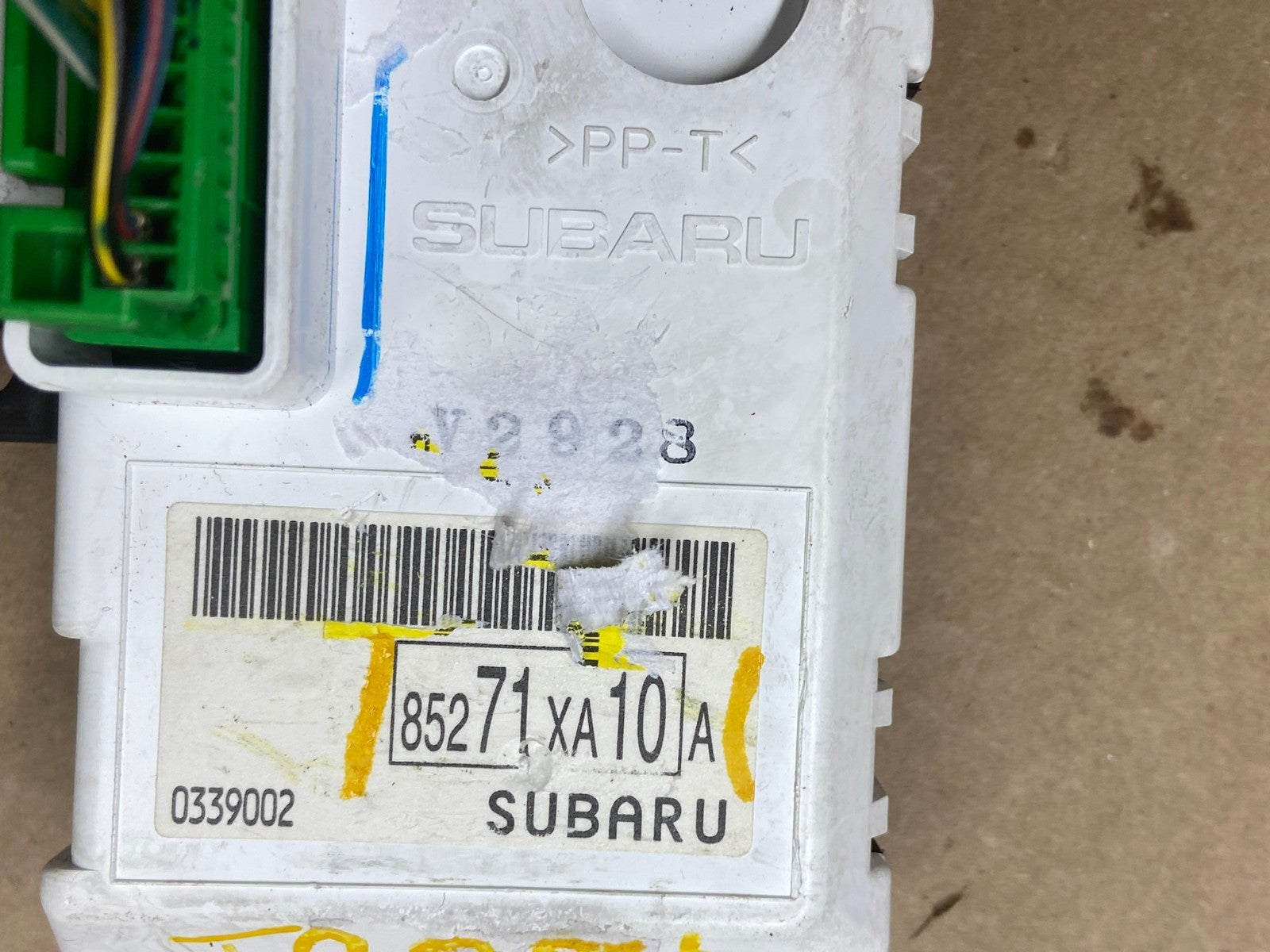 2006 to 2007 Subaru Tribeca Right Information Security Display Screen T9081 DG5