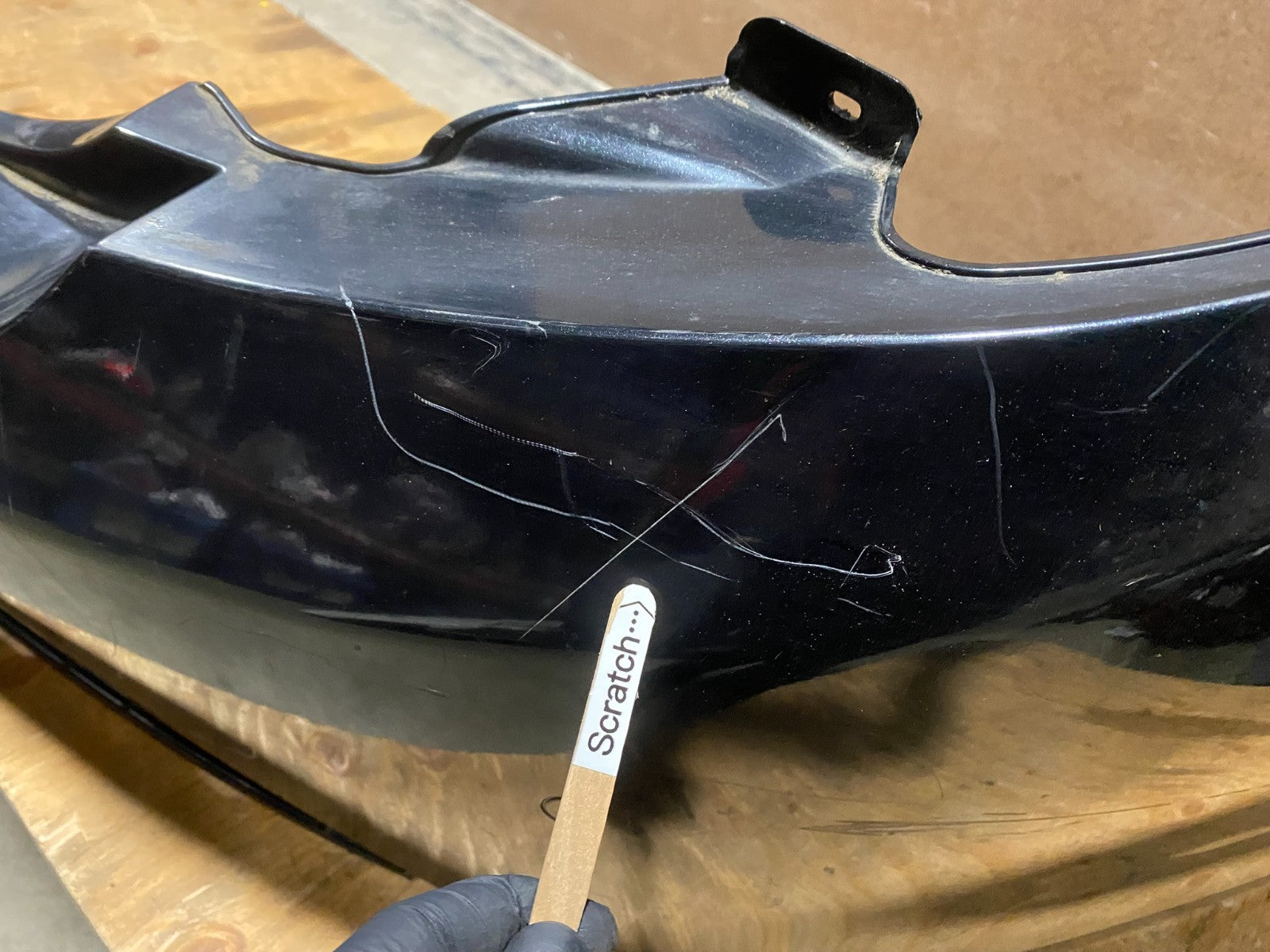 2009 to 2012 Lincoln MKS Rear Bumper Cover OEM Y9239 PS8