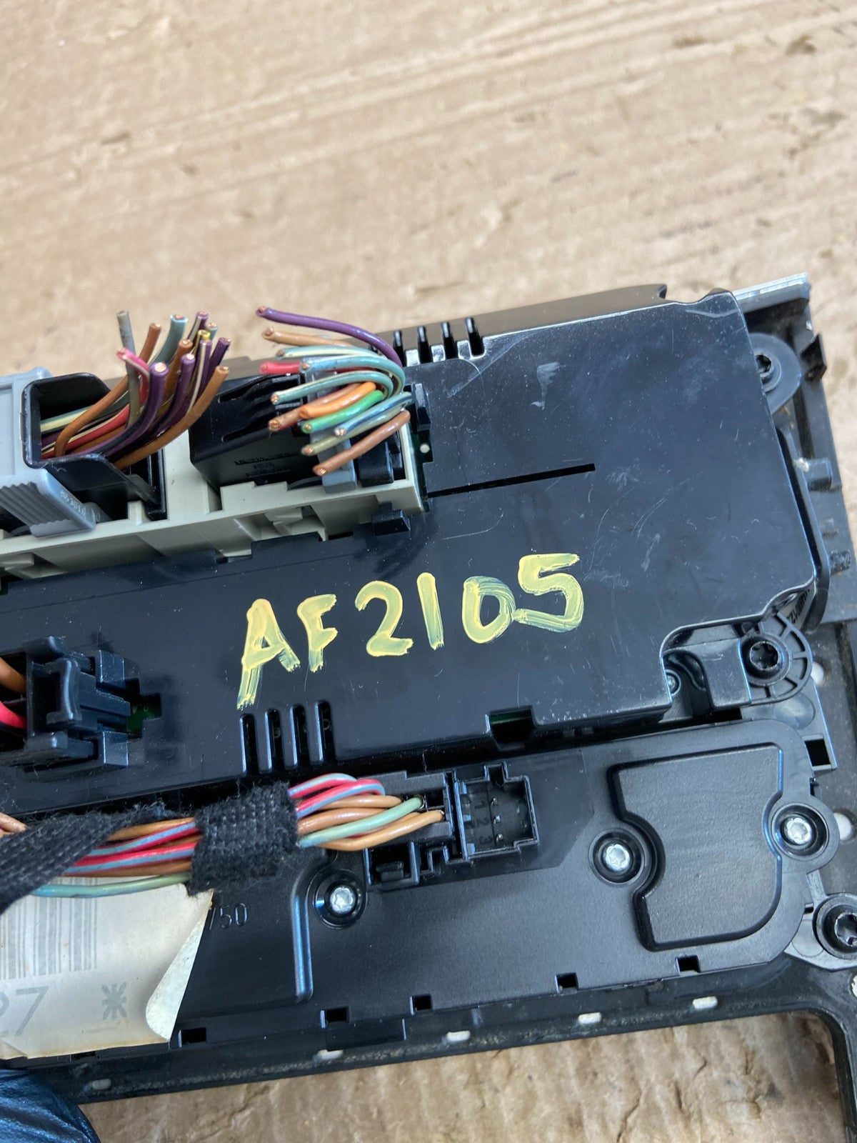 2007-2012 Mercedes X164 GL350 GL450 Climate Control Bezel Wood Switch AF2105 DW6