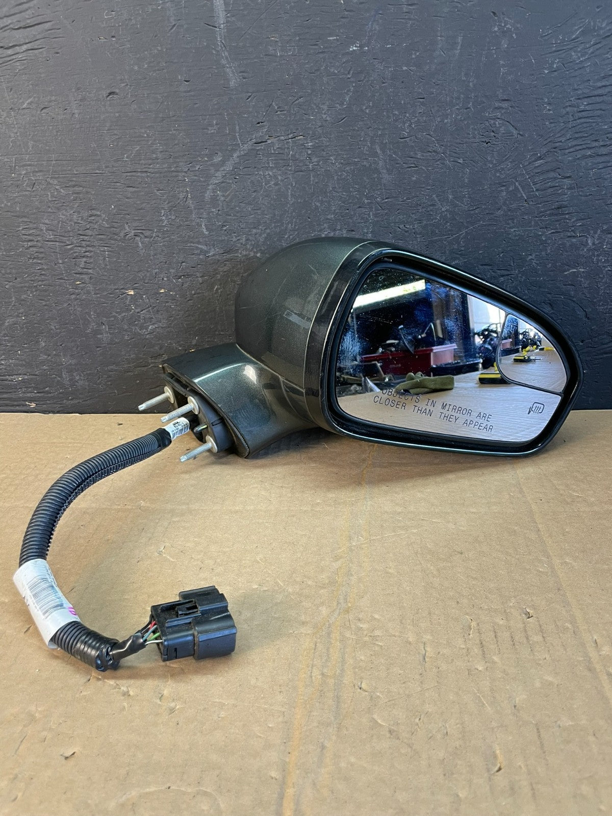 2013-2015 Ford Fusion Right Passenger RH View Door Heated Mirror AC9810 DW4
