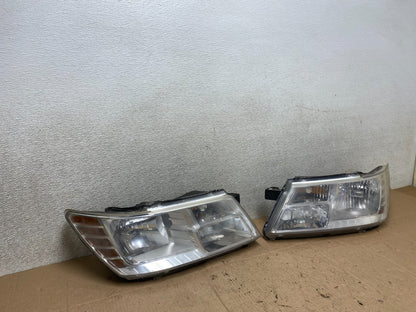2009 to 2017 Dodge Journey Headlights Left+Right Set Halogen W0955 DW2