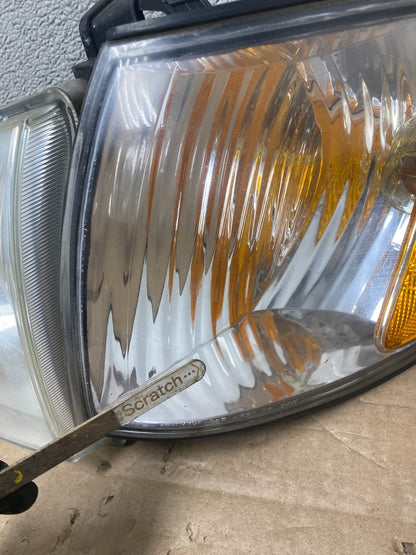 2001 2002 2003 Toyota Sienna Left+Right Side Set Headlights Halogen T5730 DW6