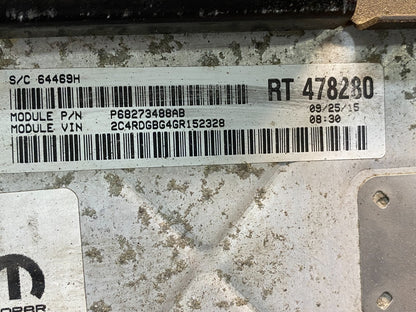 2016 2020 Dodge Caravan Engine Control Unit ECU Module ae2216 DG2