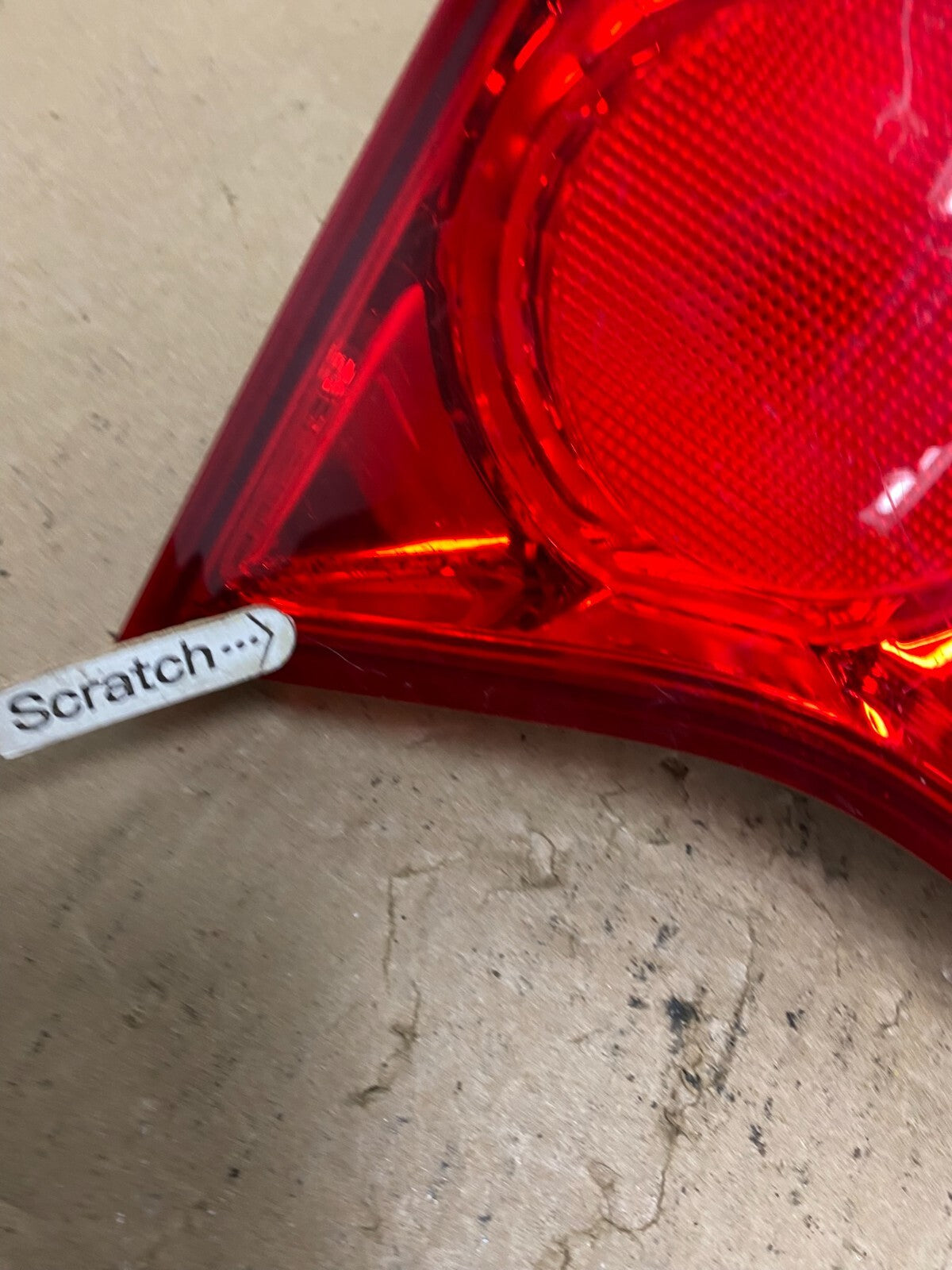 2007 2008 2009 Acura Rdx Left Driver Lh Side Inner Tail Light Oem N3746 DW6